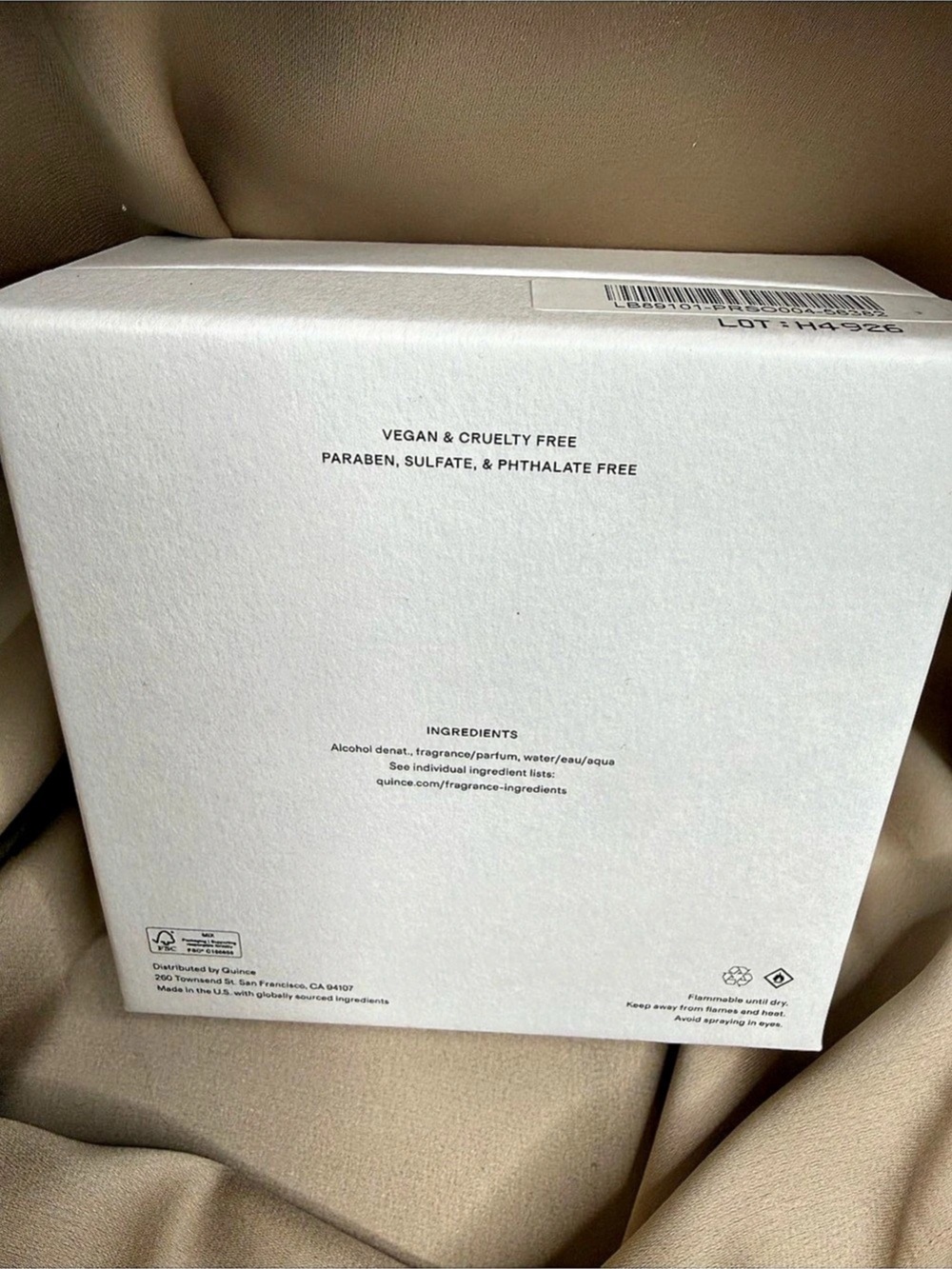 New In Box! Quince Oud Rouge 50 mL - Picture 4 of 4